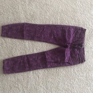 Free People Purple Pants
